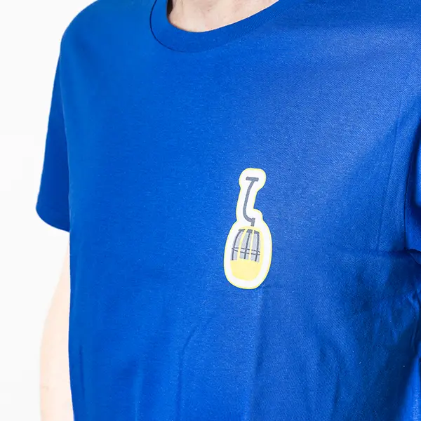 T-Shirt royal blue con cabina Women