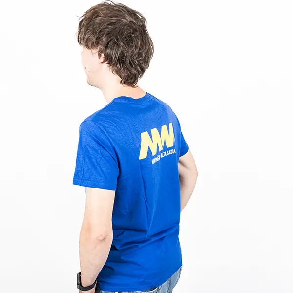 T-Shirt royal blue con cabina Men