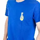 T-Shirt royal blue con cabina Men