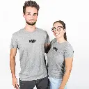 T-Shirt grigia Sassongher con logo MM Uomo