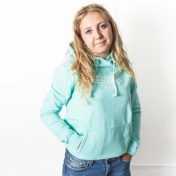 Felpa con cappuccio peppermint Bike Beats Donna