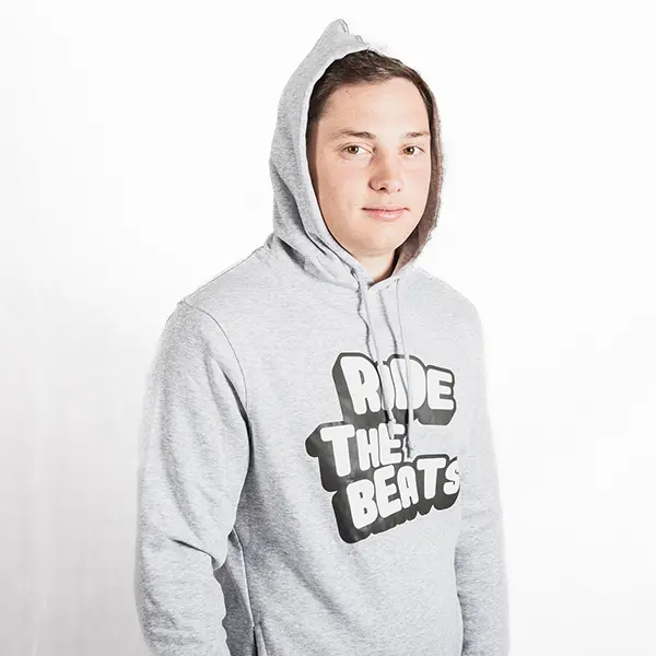 Felpa capuccio BB Ride The Beats grey_01.webp