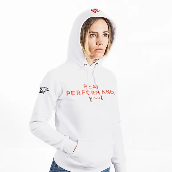 Felpa Peak Performance white logo red_04.webp