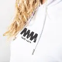 Hoodie white Sassongher