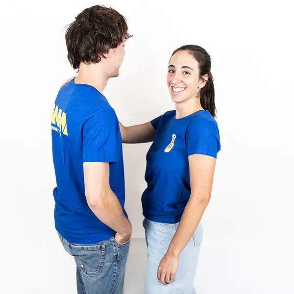 T-Shirt royal blue con cabina Women