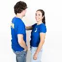 T-Shirt royal blue con cabina Women