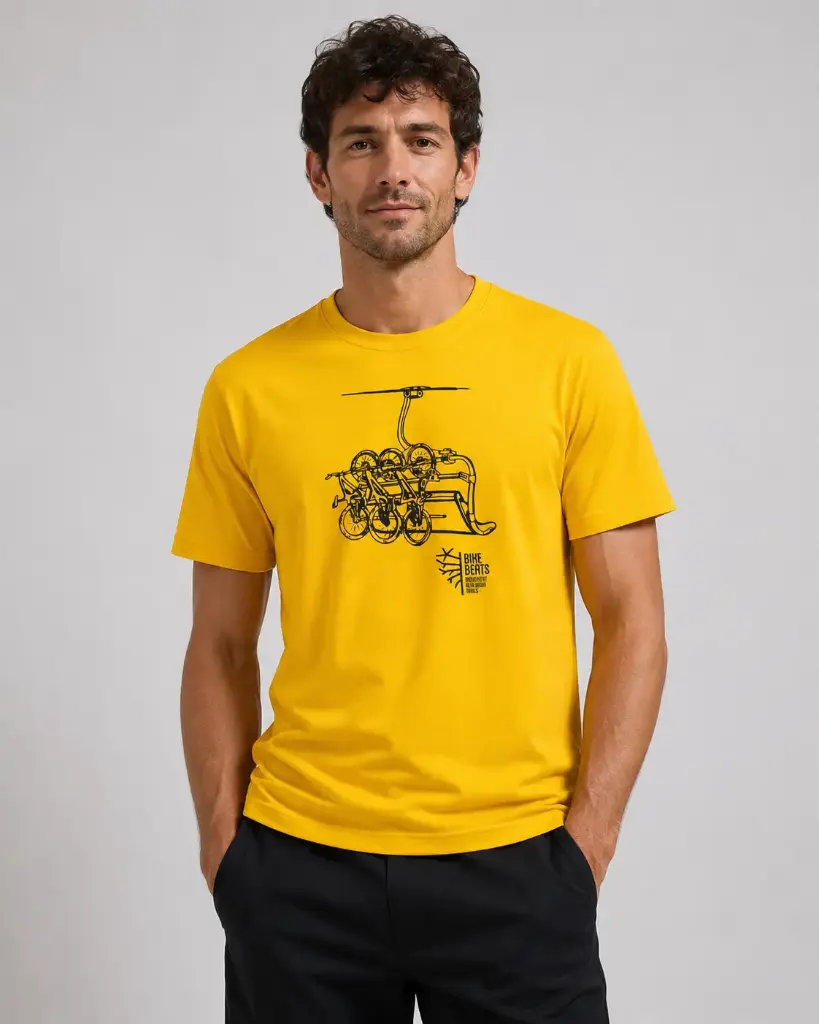 T-Shirt Chairlift Yellow