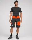 Bike Beats Shorts Orange/Blau