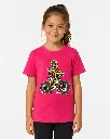 T-Shirt Movi Bike Beats Mascotte Pink