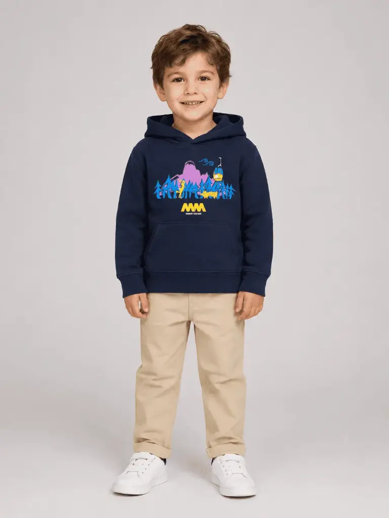 Hooded Sweatshirt Gondola + Forest Deep Navy