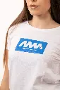 T-Shirt weiß mit MM-logo Women
