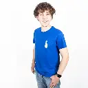 T-Shirt royal blue con cabina MM Uomo