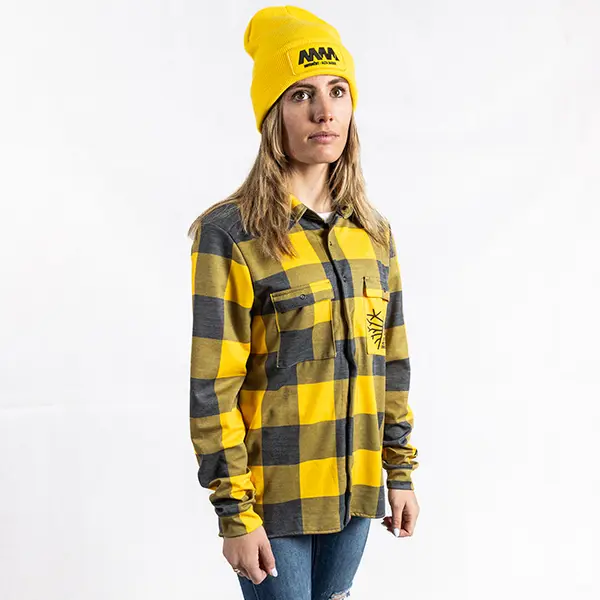 Camicia Wild BB gialla unisex