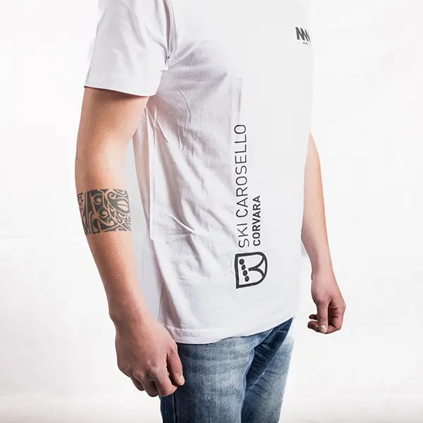 Skicarosello All White T-shirt