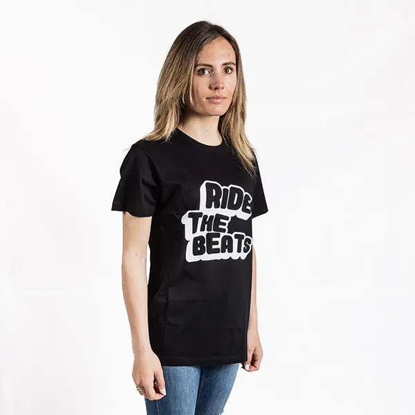 T-Shirt BB ride the beats in black