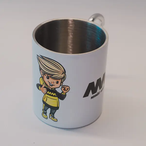 Tazza in metallo Movi & Bike Beats