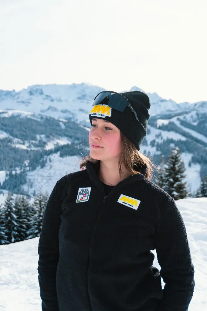  Felpa pellicciata MM + Skiworldcup Alta Badia