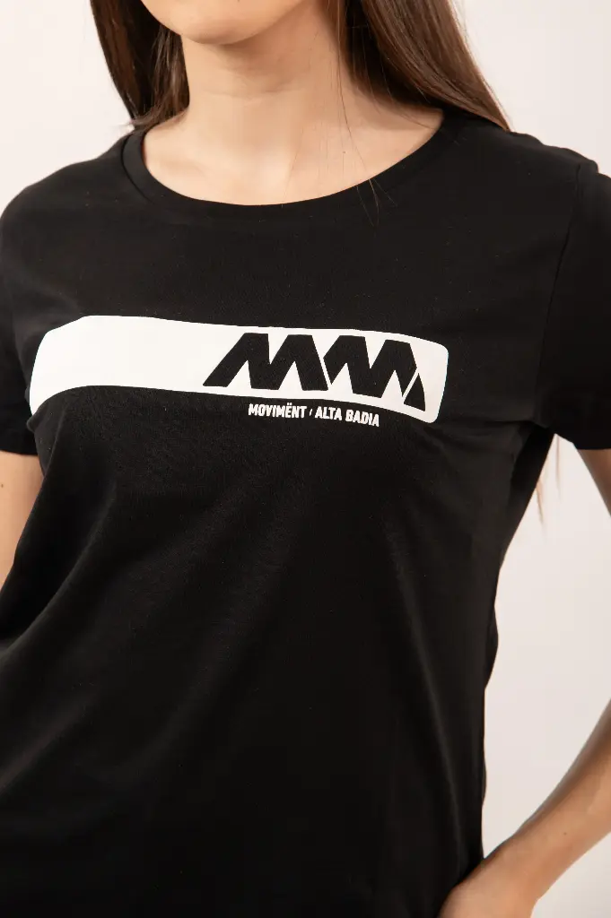 T-Shirt stampa MM black
