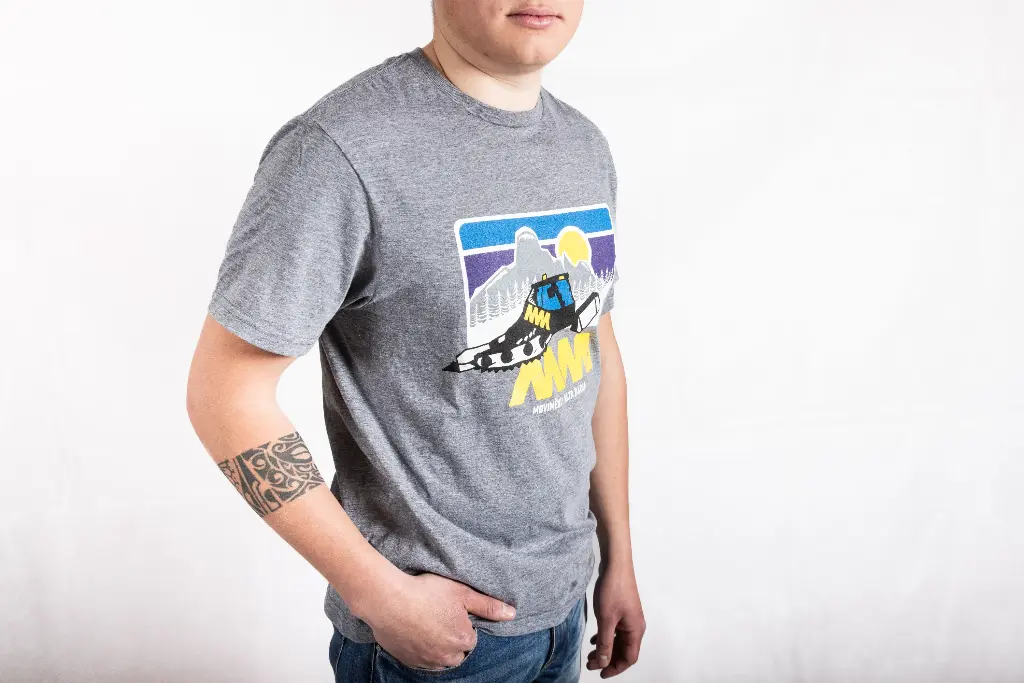 T-Shirt Sassongher Bully Graphite Heater