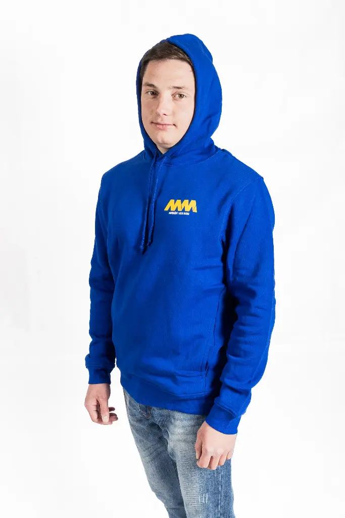 Felpa MM Logo Blu