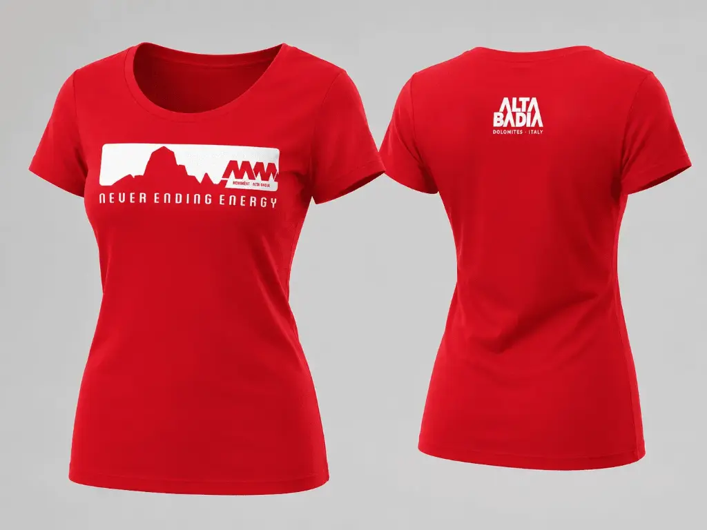 T-Shirt MM Sassongher Red