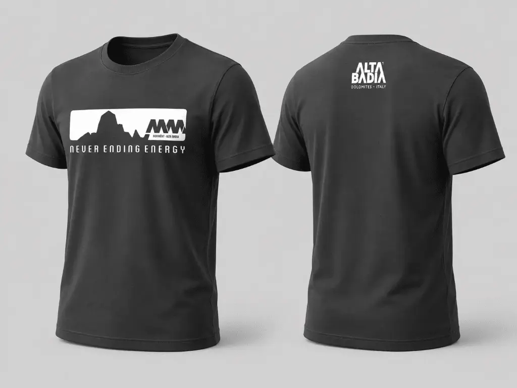 T-Shirt MM Sassongher Dark Gray