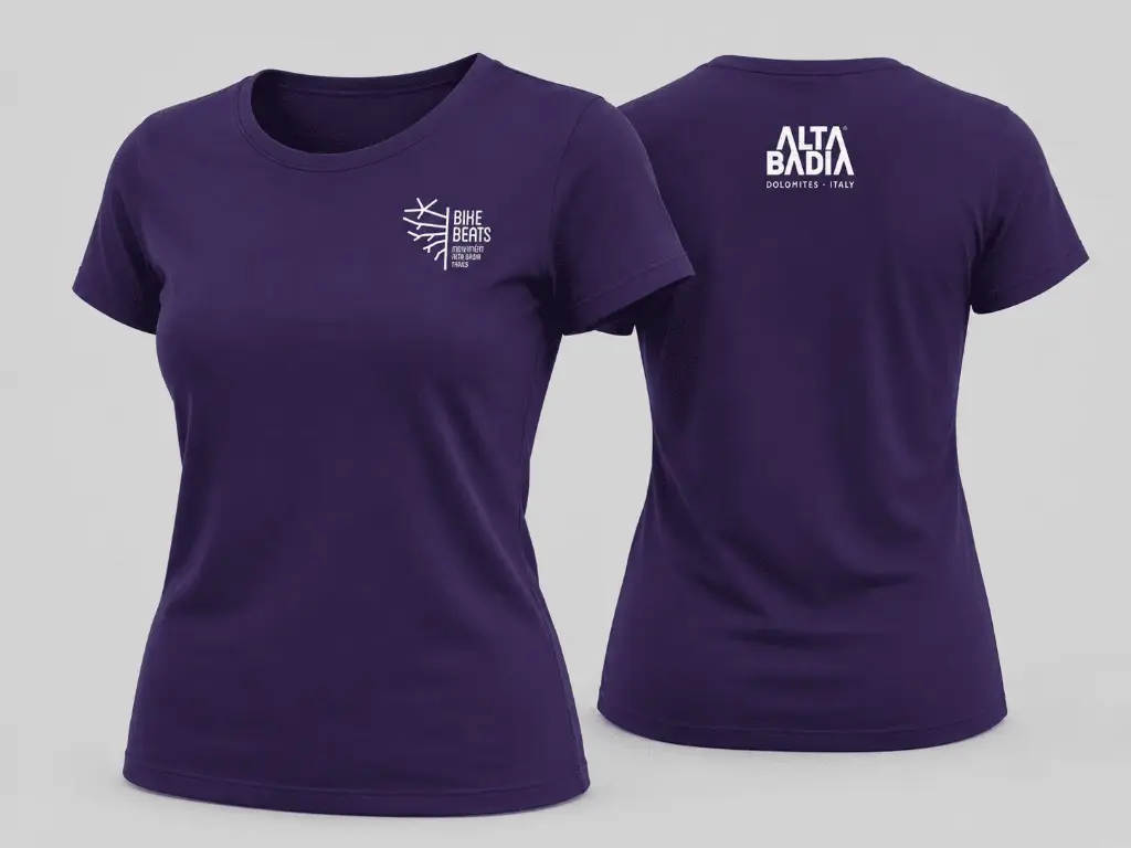 T-Shirt Bike Beats Urban Purple