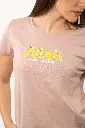 MM Logo T-Shirt + Flowers – Millennial Pink