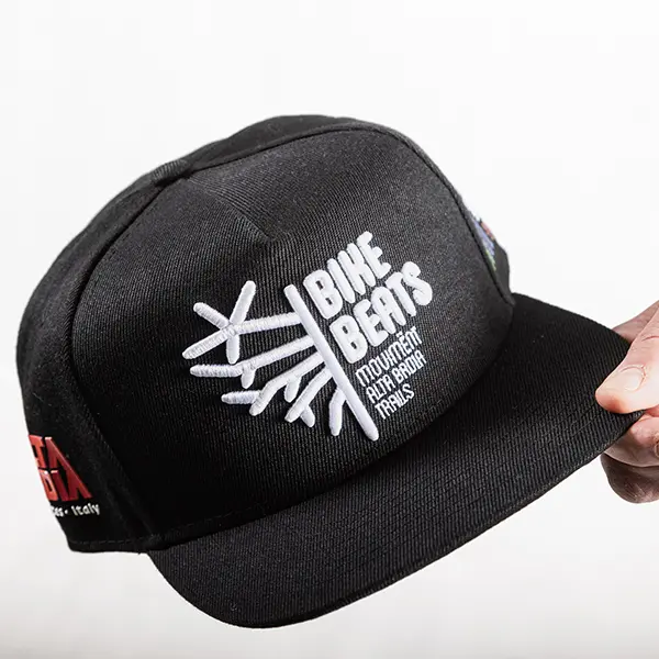 [23136] SnapBack BB black  (visiera piatta)