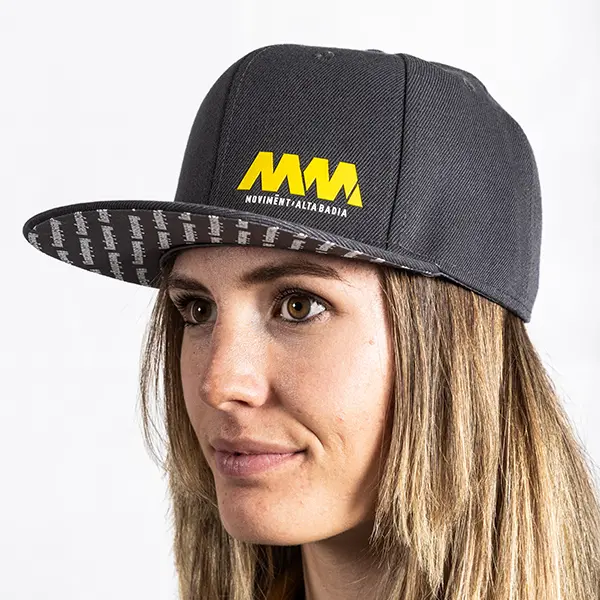 [22123] SnapBack BB grey (visiera piatta)