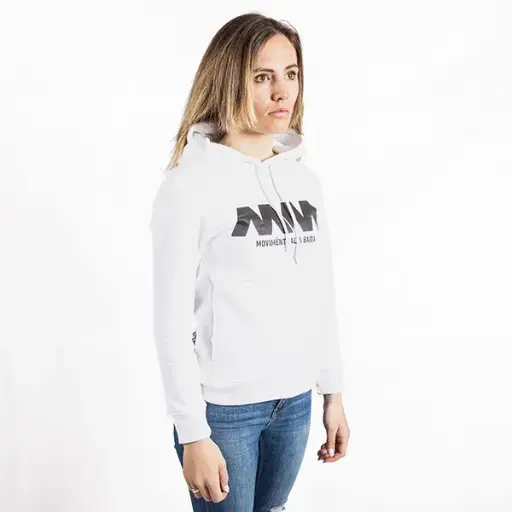White MM Logo Sweatshirt