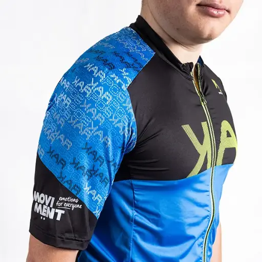 [19100M] MM Jump T-Shirt – Blau/Schwarz