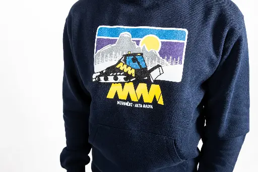 Sassongher Bully Kapuzenpullover French Navy