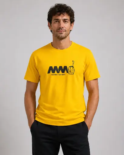 T-Shirt Logo MM + Cabina Yellow