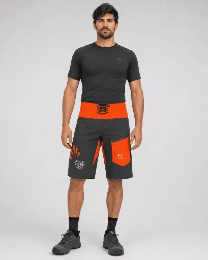 Bike Beats Shorts Orange/Blau